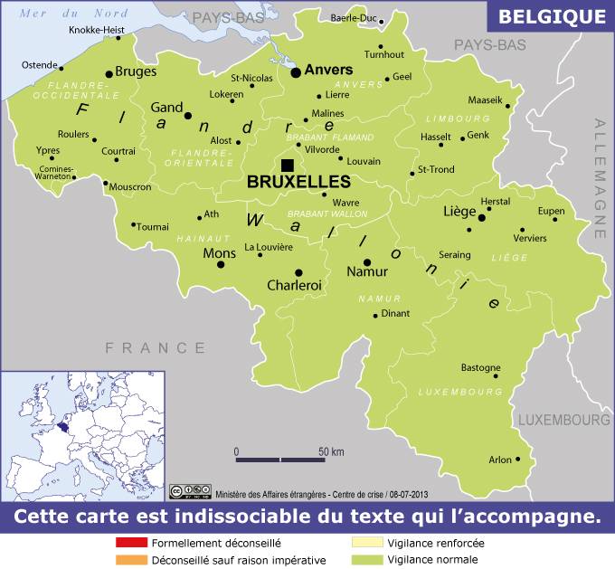 préparer son voyage en Belgique