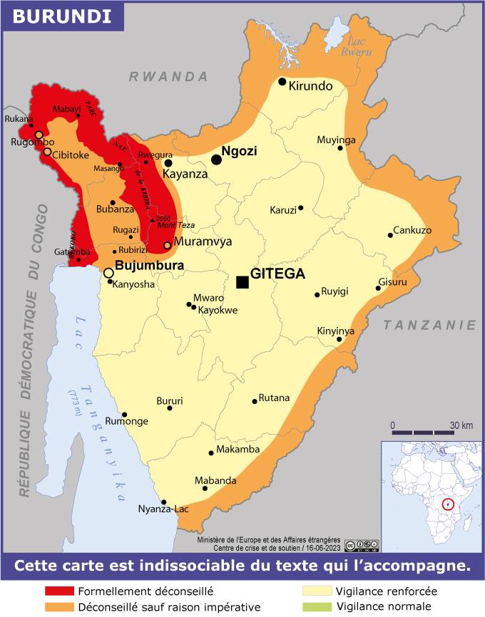 Préparer son voyage au Burundi