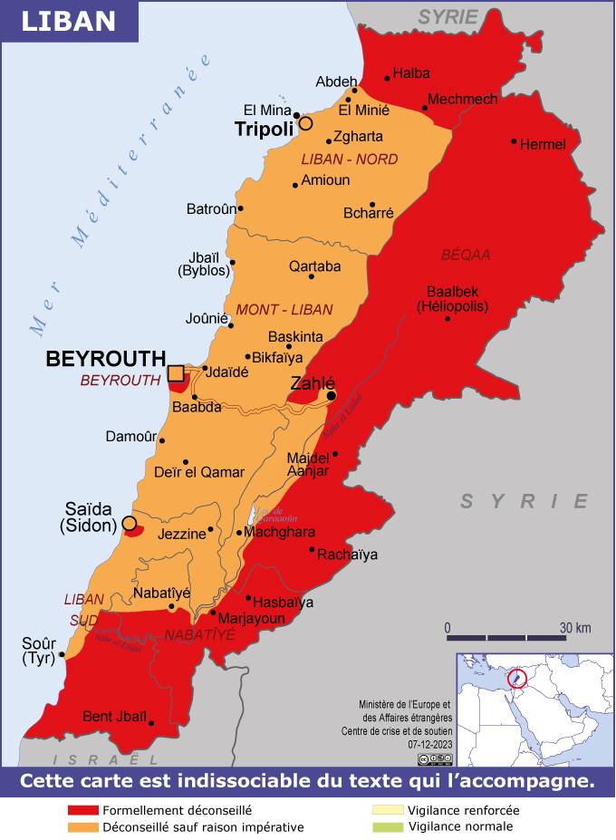 Préparer son voyage au Liban