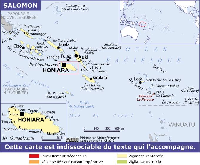 Préparer son voyage aux îles Salomon