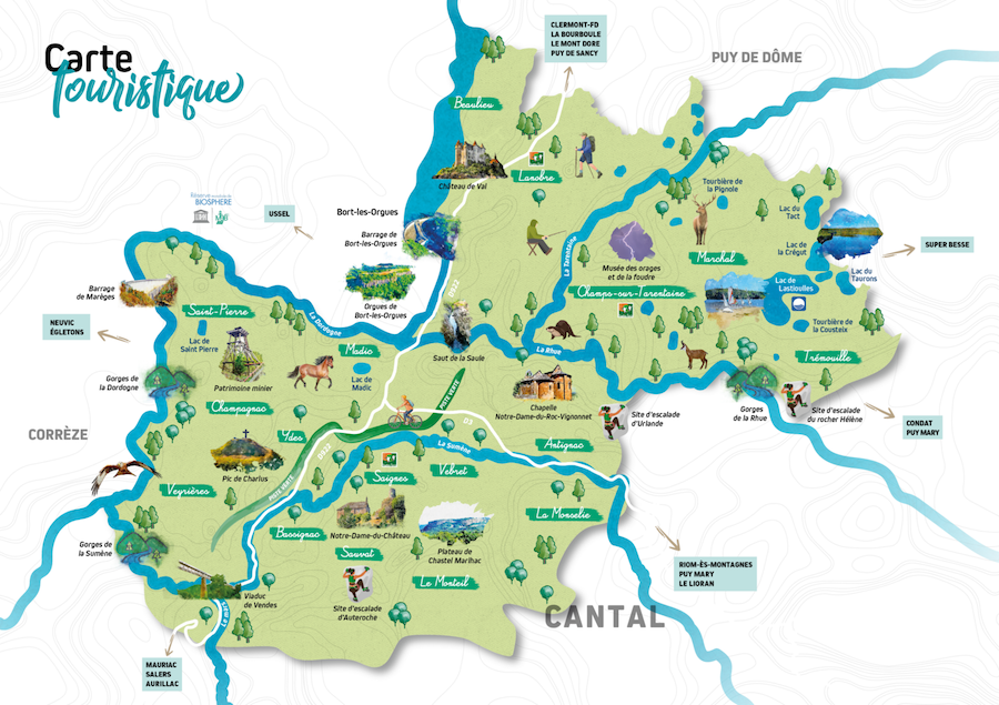 incontournables du Cantal