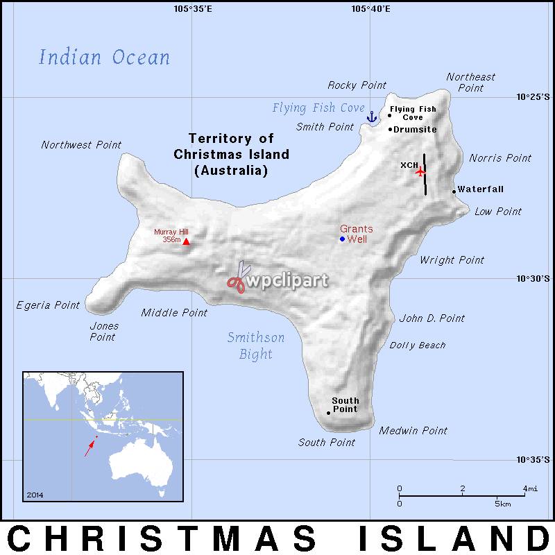 Préparer son voyage à l'Île Christmas