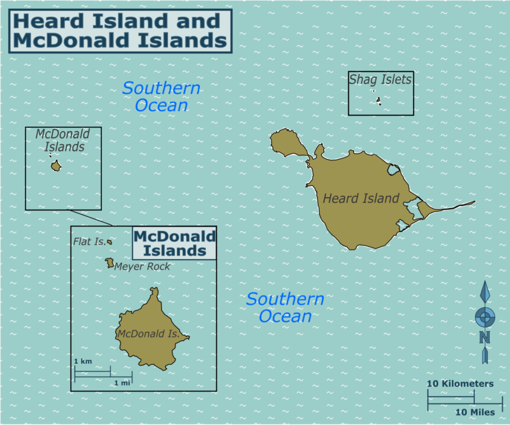 Préparer son voyage à l'Île Heard-and-McDonald 