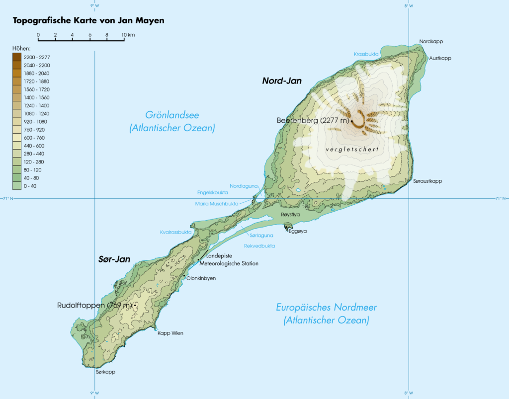 Préparer son voyage à Jan Mayen (Norvège)