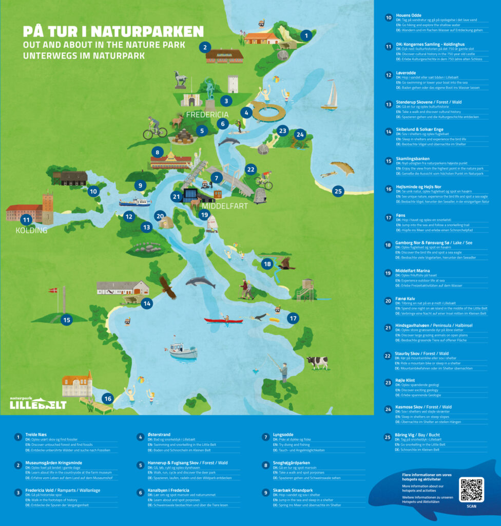 incontournables du Trekantområdet au Jutland